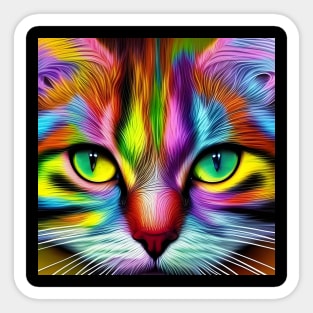 Rainbow Cat Sticker